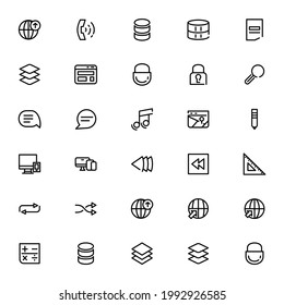 UI UX icon or logo isolated sign symbol vector illustration - Collection of high quality black style vector icons
