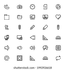 UI UX icon or logo isolated sign symbol vector illustration - Collection of high quality black style vector icons
