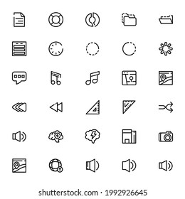 UI UX icon or logo isolated sign symbol vector illustration - Collection of high quality black style vector icons
