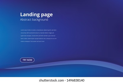 UI UX landing page vector eps 10