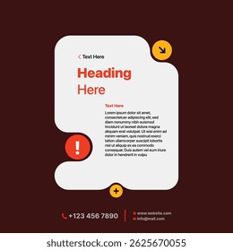 UI UX Style of Post Design - UI Card Design Layout
