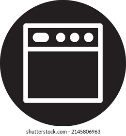 UI webpage, page, homepage icon or illustration vector graphic with outline style, rounded, circle, black, white. suitable for ui, ux, web, and applications.