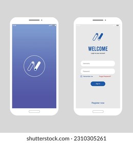 Ui_UX Login Page for Mobile devices 
