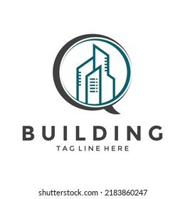 uilding logo vector illustration design,Real Estate logo template, Logo symbol icon