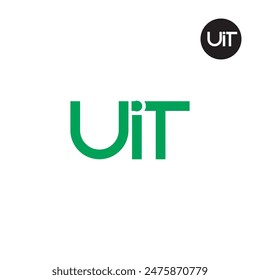 UIT Logo Letter Monogram Design