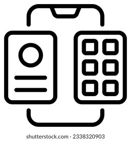 UIUX Design Icon can be used for web, mobile app, infographic, etc