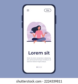 uiux design mobile app vecter set design 