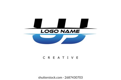UJ Creative Dynamic Logo Design Modern Company Branding Design Creative Monogram Latter Mark.