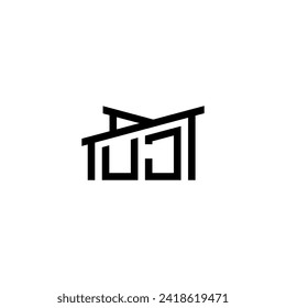 UJ Initial Letter in Real Estate Logo concept.eps UJ Initial Letter in Real Estate Logo concept