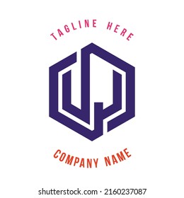 UJ lettering logo is simple, easy to understand and authoritative