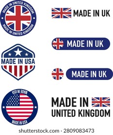 UK badges, labels and quality seals for product packaging, branding, manufacturing and export businesses.