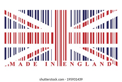 UK barcode flag