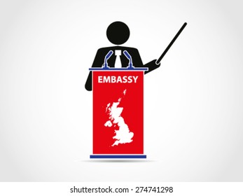 UK Britain Embassy Institution Analyze