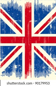 UK dirty flag. A UK flag with a texture for you.