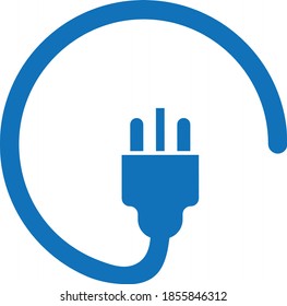uk electric plug icon on white background. Vector