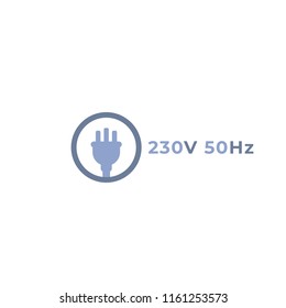 uk electric plug icon, vector sign
