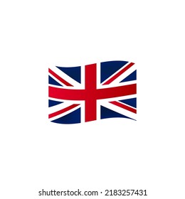 U.K. flag clipart design vector isolated