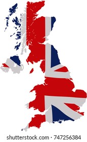 UK Flag Map