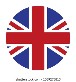 UK flag. Vector