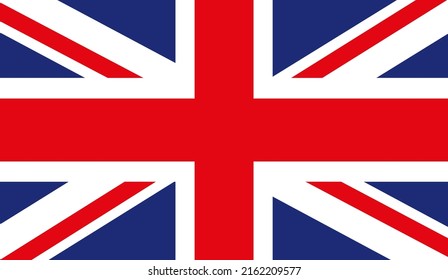 UK Flag -  Vector Stock Illustration