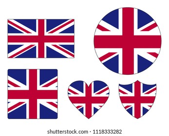 UK Flags Set