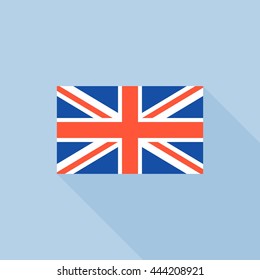 UK flat icon vector, flat design