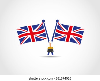 UK Great Britain Coat Paint