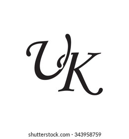 UK initial monogram logo
