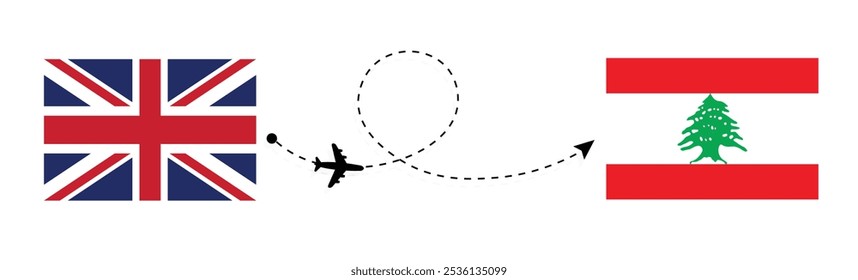 Reino Unido a Líbano viaje en avión por concepto . Viajar en avión de Londres a Beirut 