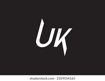 Diseño del logotipo de la carta en el Reino Unido y diseño inicial del logotipo