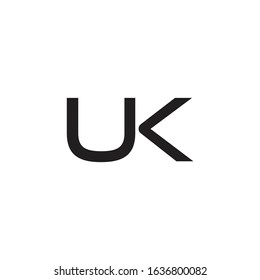 UK Logo Simple Templates and Minimalist