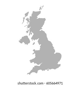 Simple Uk Map Outline Simple Uk Map Images, Stock Photos & Vectors | Shutterstock