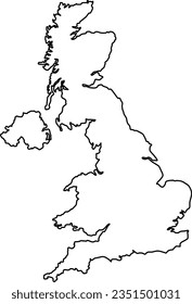 uk map vector outline, uk outline transparent vector map, england map, uk outline, uk outline, northern ireland, wales, great britain, england, scotland