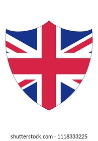 UK Shield Flag