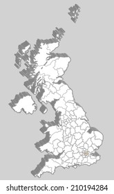 UK Vector Map
