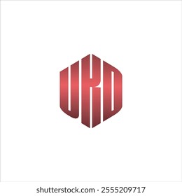 The UKD initials logo is a hexagon in metallic red and on a white background