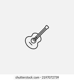 Ukelele icon sign vector,Symbol, logo illustration for web and mobile