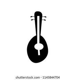 ukelele icon vector icon. Simple element illustration. ukelele symbol design. Can be used for web and mobile.