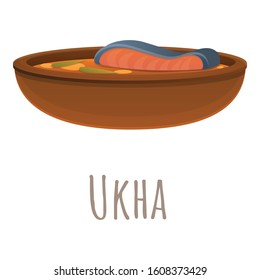 Ukha icon. Cartoon of ukha vector icon for web design isolated on white background