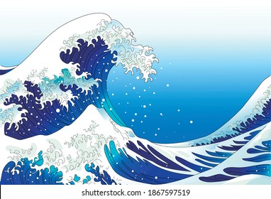 Ukiyoe, the Great Wave of Japan