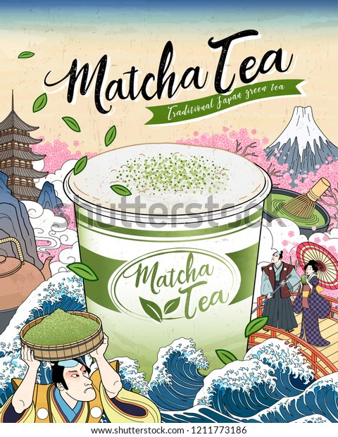 Suchen Sie Nach Ukiyo E Matcha Teewerbung Mit Riesiger Auf Meerestiden Stockbildern In Hd Und Millionen Weiteren Lizenzfreien Stockfotos Illustrationen Und Vektorgrafiken In Der Shutterstock Kollektion Jeden Werden Tausende Neue Hochwertige