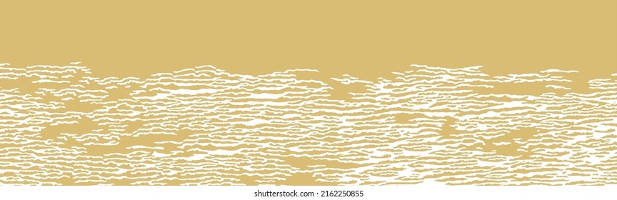 Ukiyo-e style cloud image illustration.It is vector data that is easy to edit.