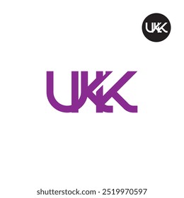 Design de Monograma de Letra de Logotipo do Reino Unido