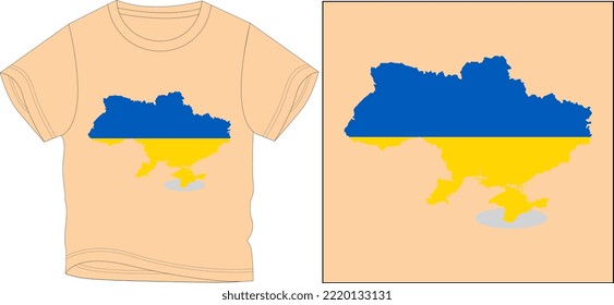 UKRAIN. t shirt graphic design vector illustration \