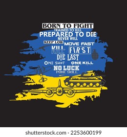 Ukrain War inspired t-shirt style. The idea of design is to support Ukrain and care about the people who suffer from the war. No war,Stop the war.