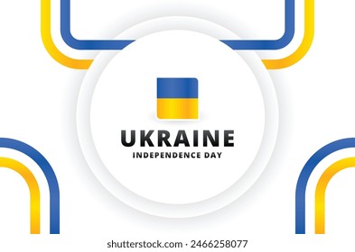Ukraina Independence Day Celebrate Design