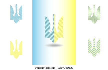 Ukraine Armorial, Vector, illustration, Design