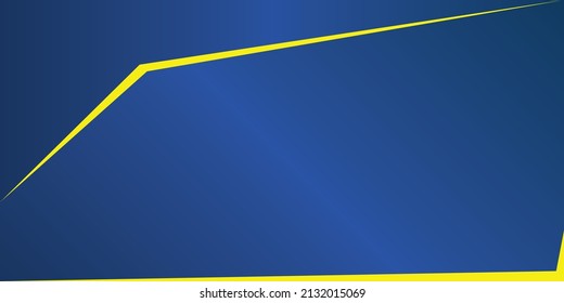 Ukraine background with flag colors yellow and blue vector illustration. Brochure template with Flag of Ukraine colors.

