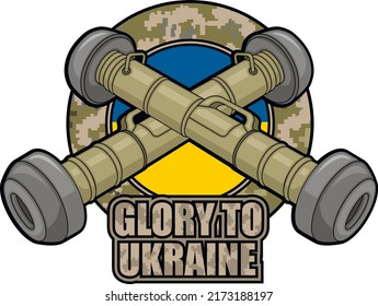 ukraine chevron with javelin, grunge vintage design t shirts
