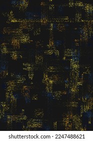 Ukraine Color brushed sparcle dots paint imitation background abstract illustration